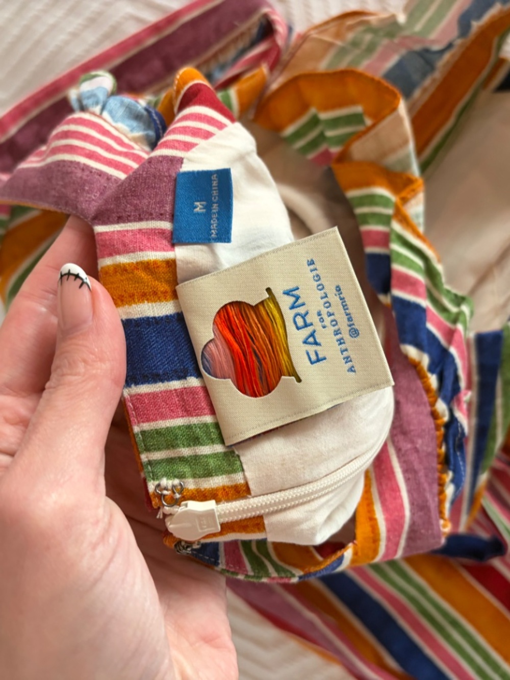 Farm Rio Reyes Striped Romper - Picture 8 of 8